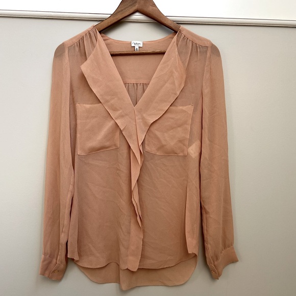 Babaton Finley Silk Blouse - Picture 1 of 8